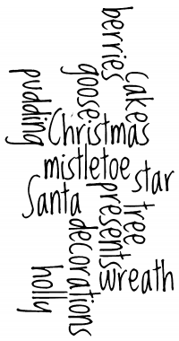 Christmas Words 1